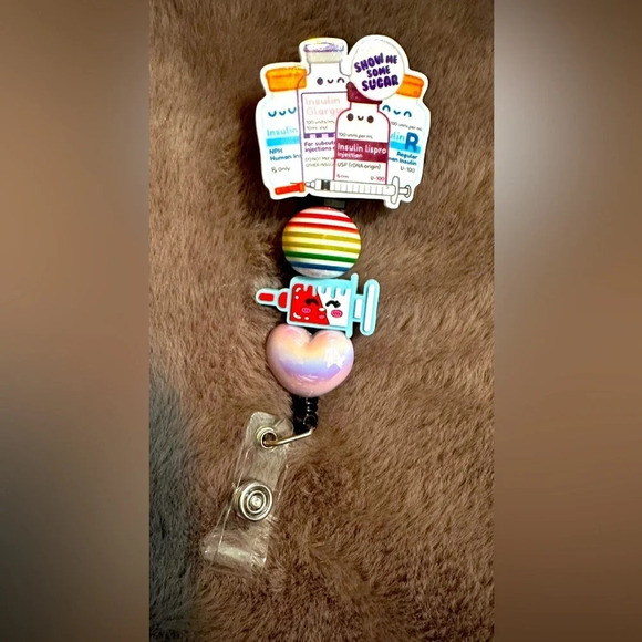 Medical ID HOLDER/ Badge’s Firm on price hand made . - Picture 1 of 2